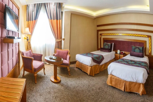 اتاق دو تخته هتل آریو برزن شیرازرزرو هتل-های